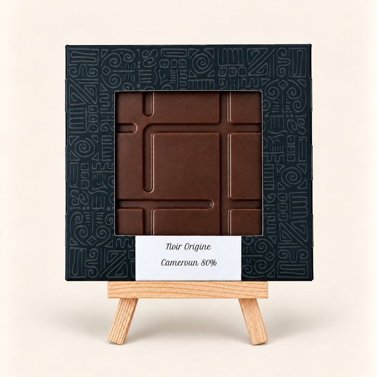 Tablette chocolat noir origine Cameroun 80%