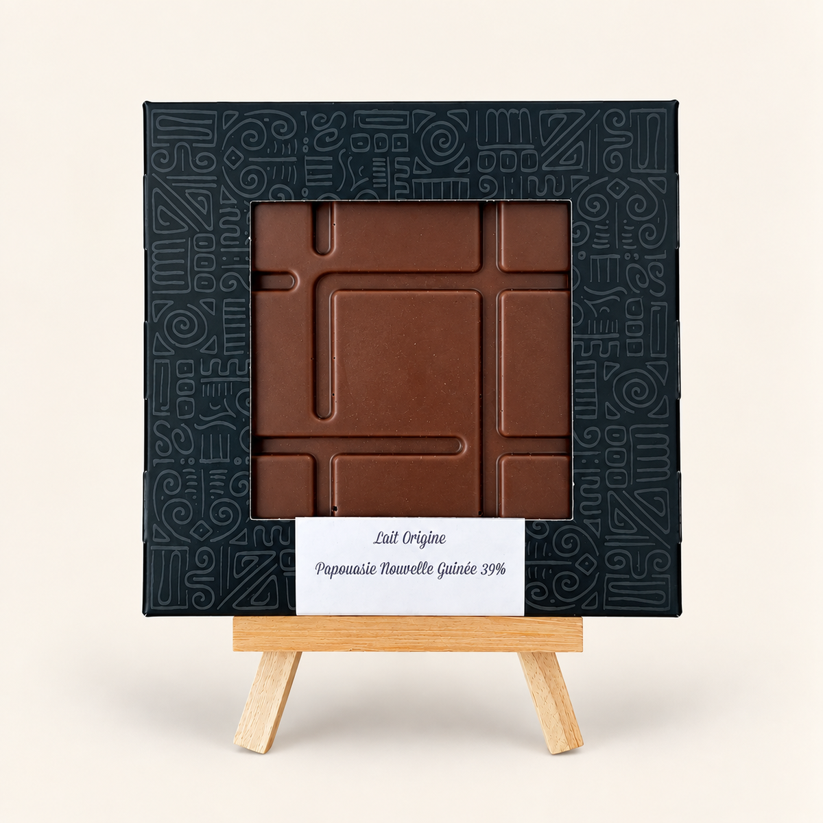 Tablette chocolat lait origine Papouasie-Nouvelle-Guinée 39%