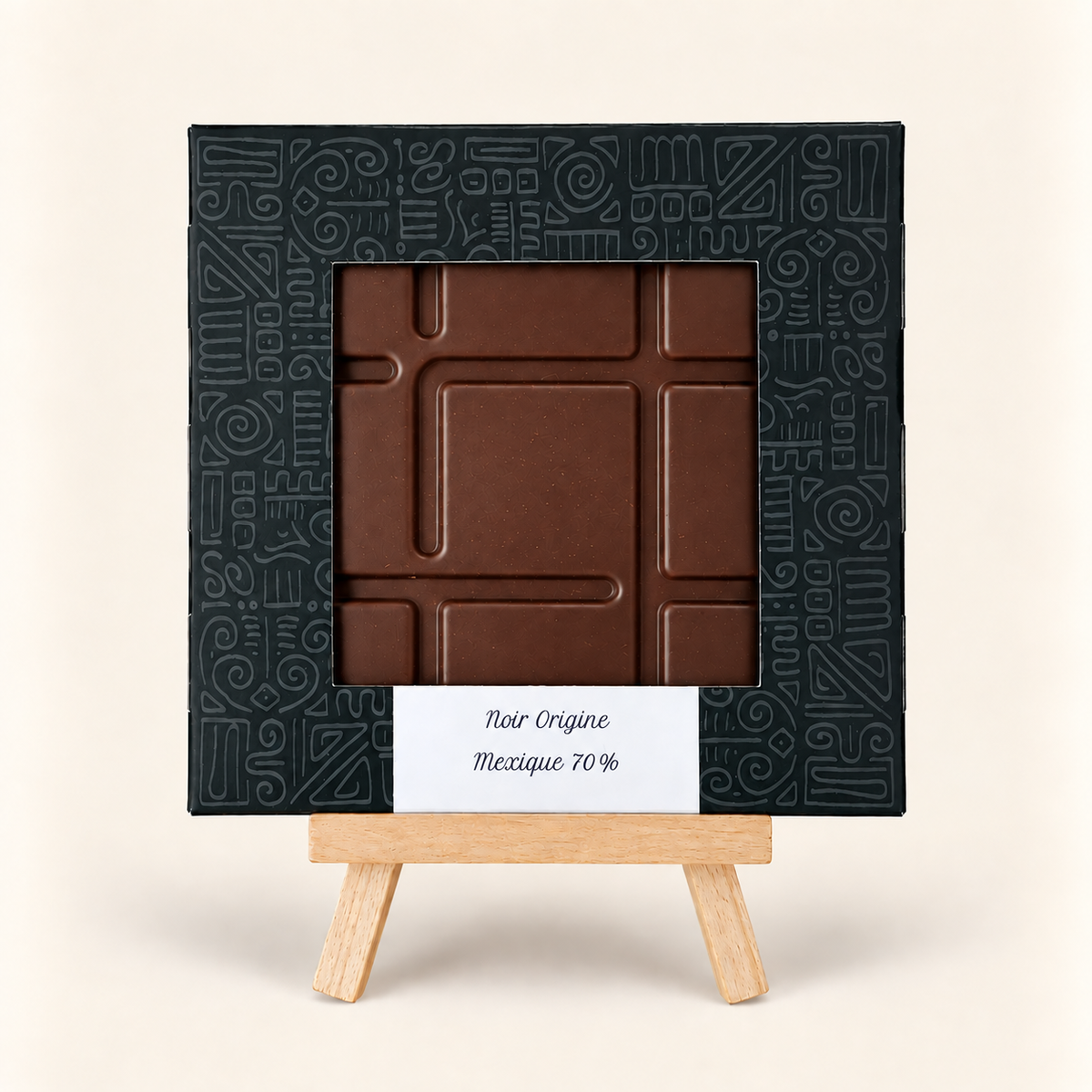 Tablette chocolat noir origine Mexique 70% variété criollo