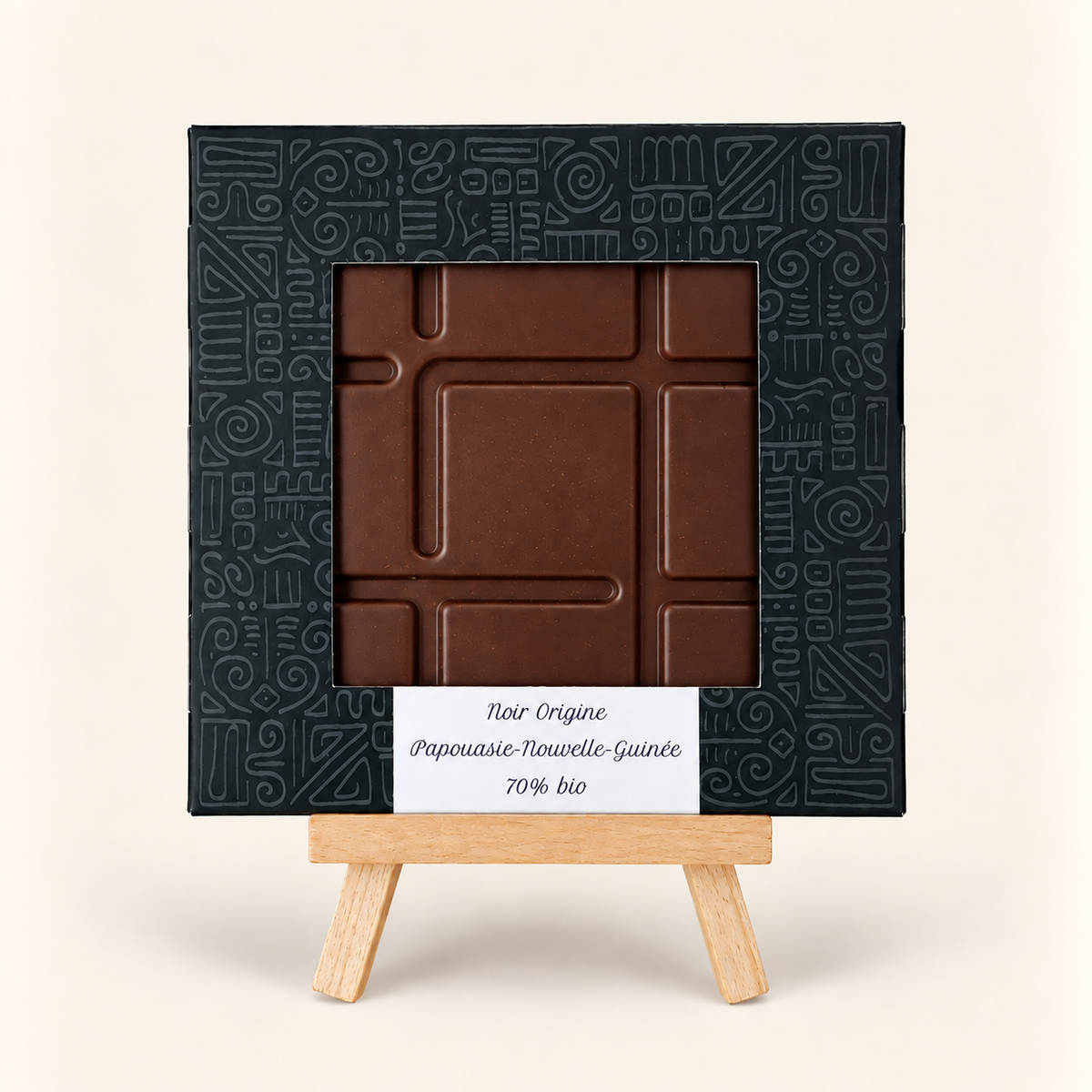 Tablette chocolat noir origine Papouasie-Nouvelle-Guinée 70% Bio