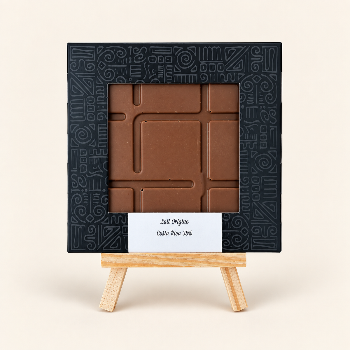 Tablette chocolat lait origine Costa Rica 38%